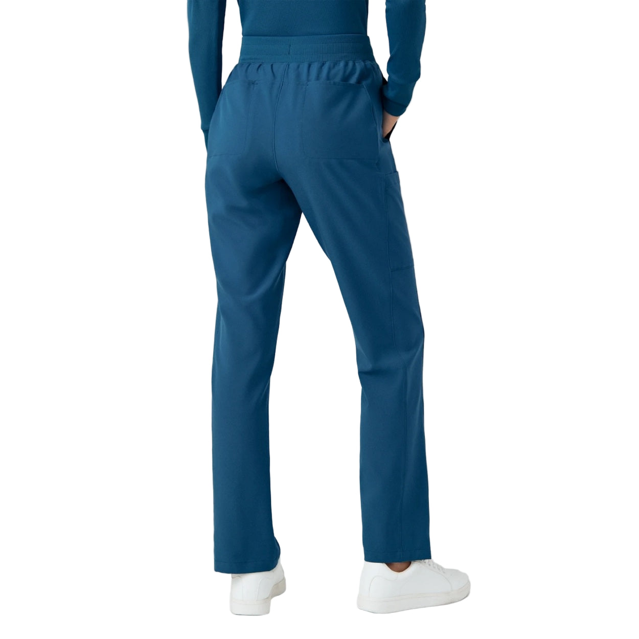 Caribbean scrub pants on a white background