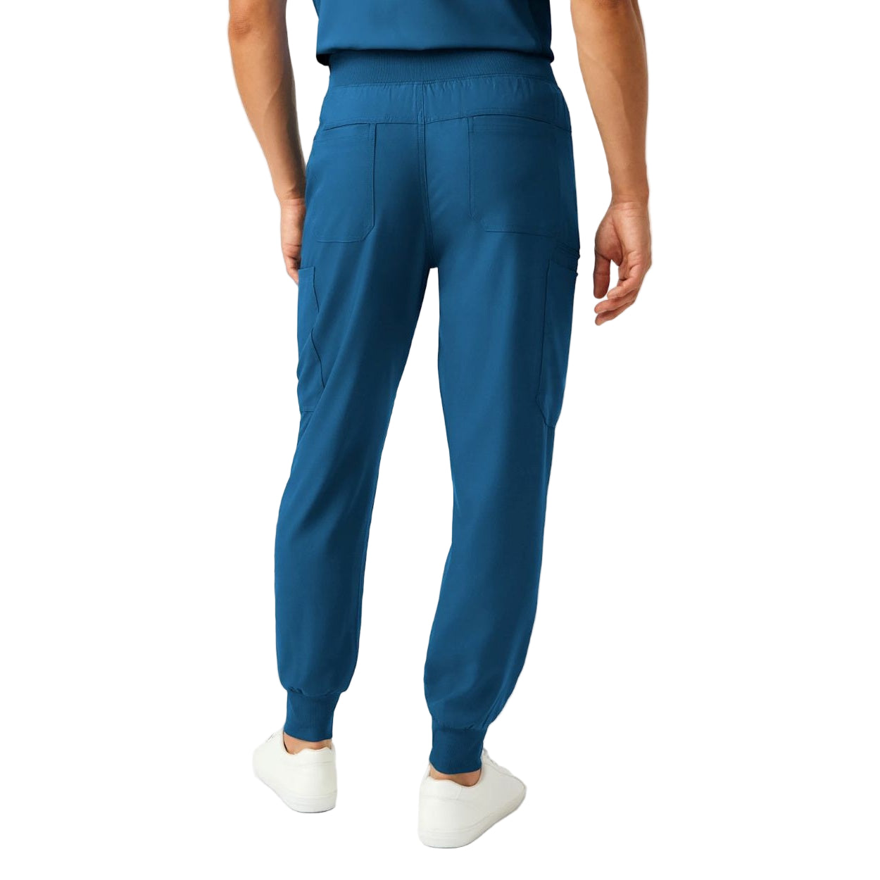 Caribbean scrub pants on a white background