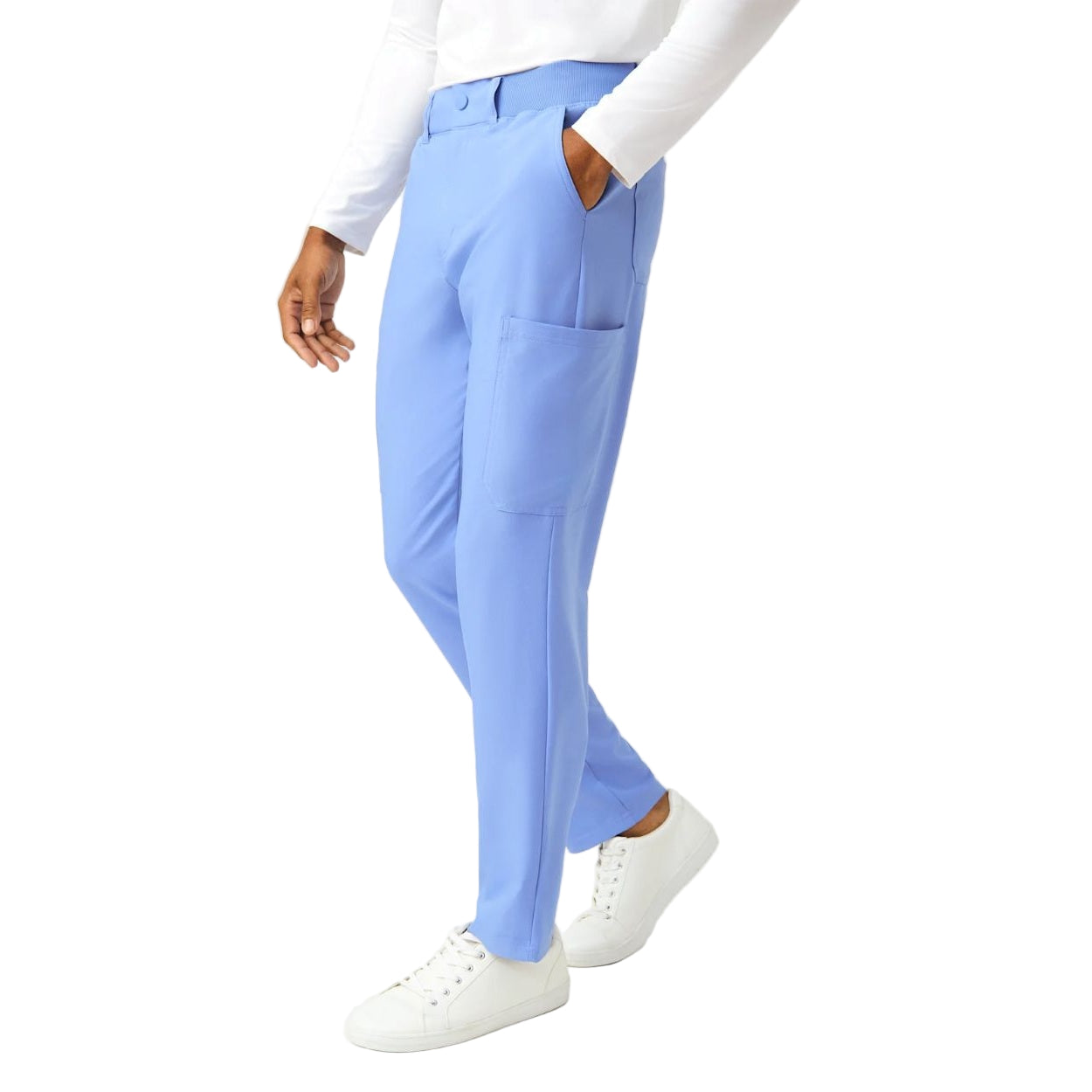 Ceil scrub pants on a white background