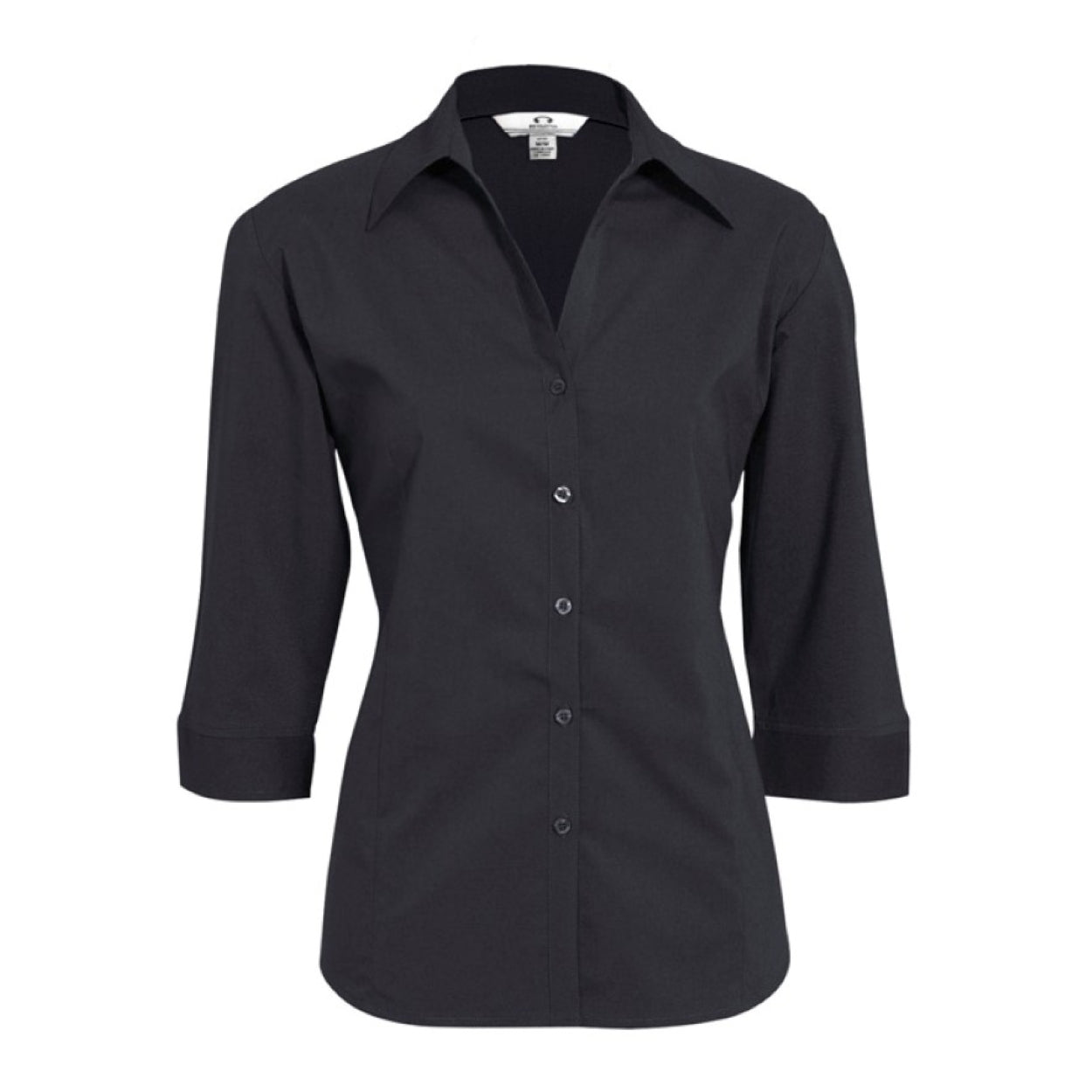 Charcoal shirt on a white background