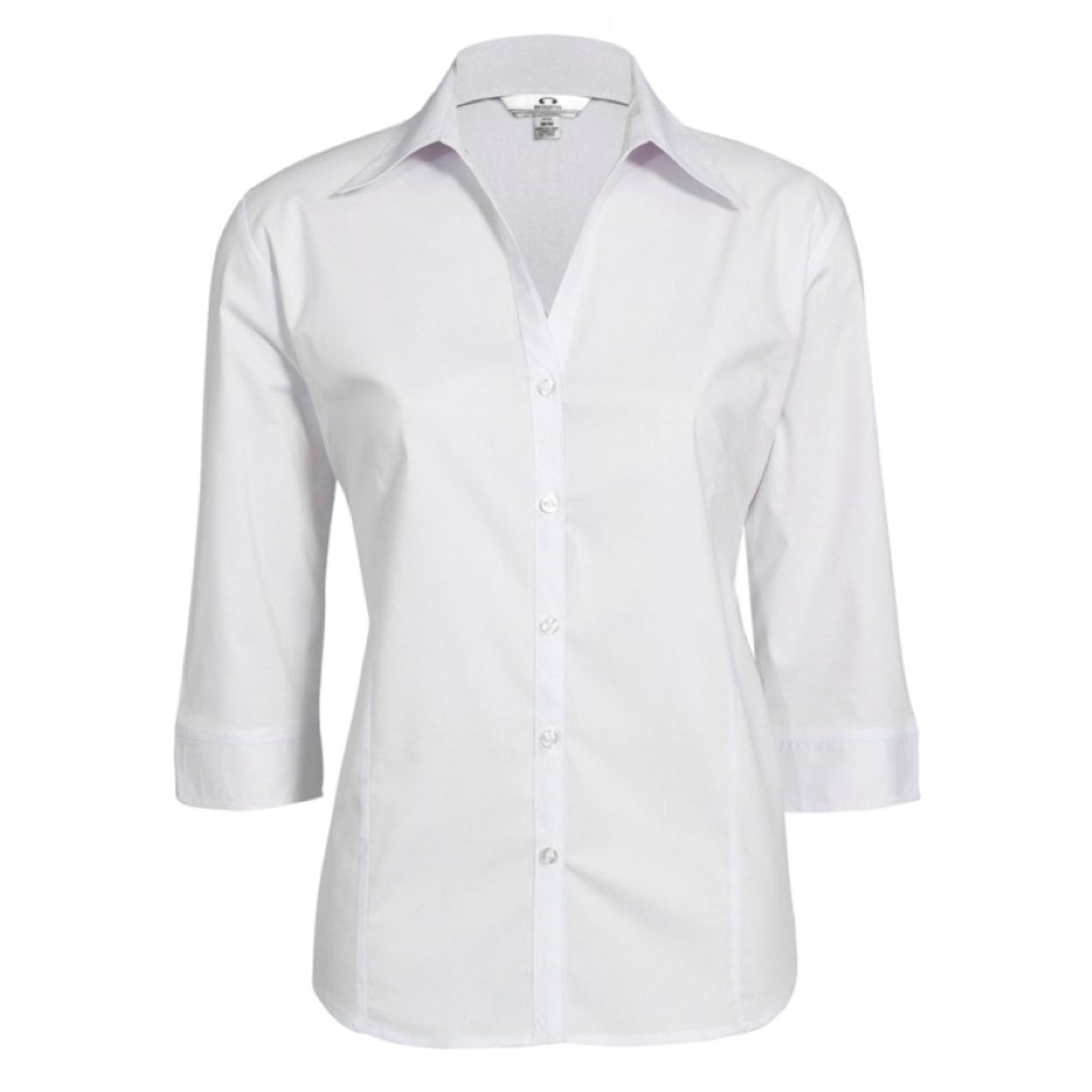 White shirt on a white background