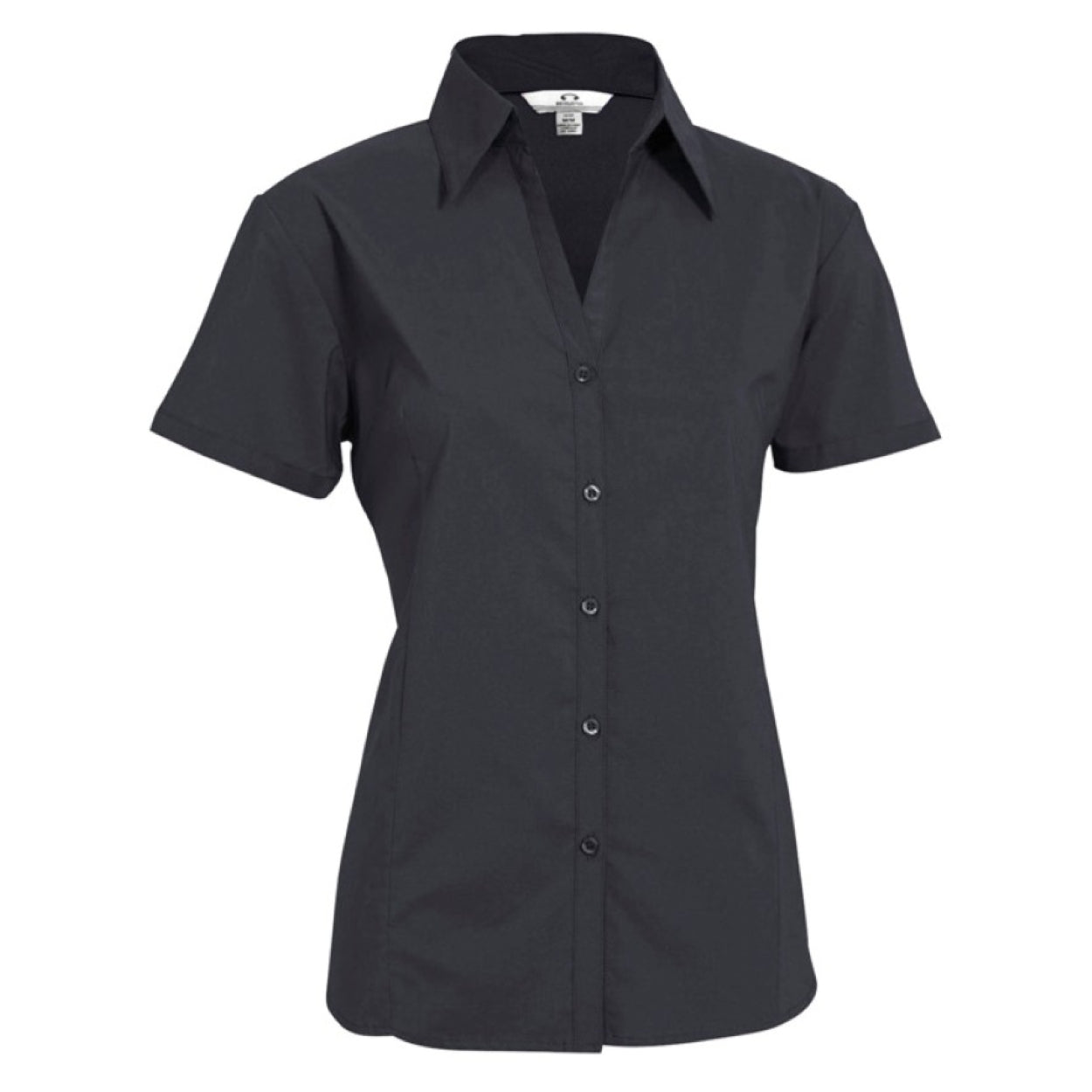Charcoal shirt on a white background