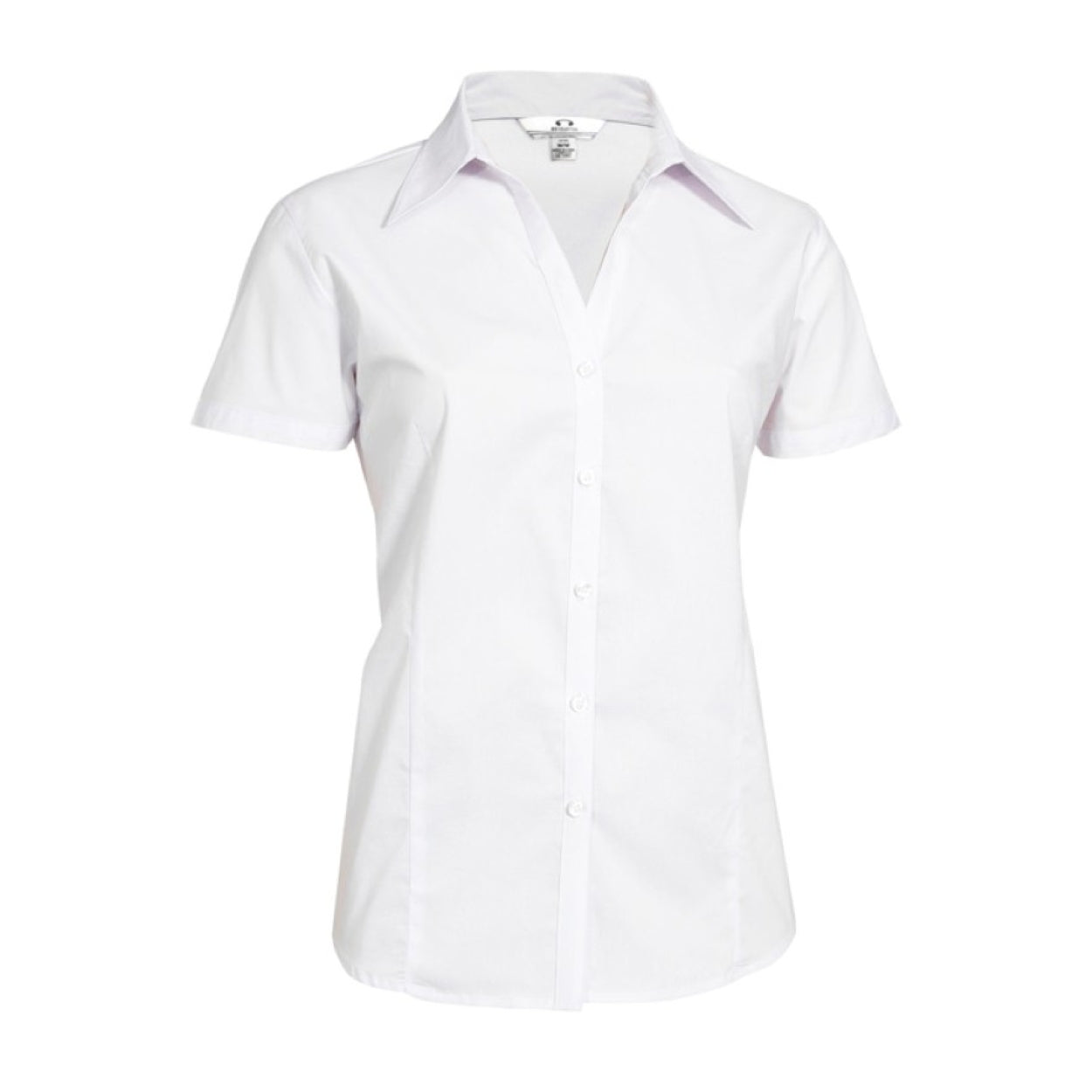 White shirt on a white background