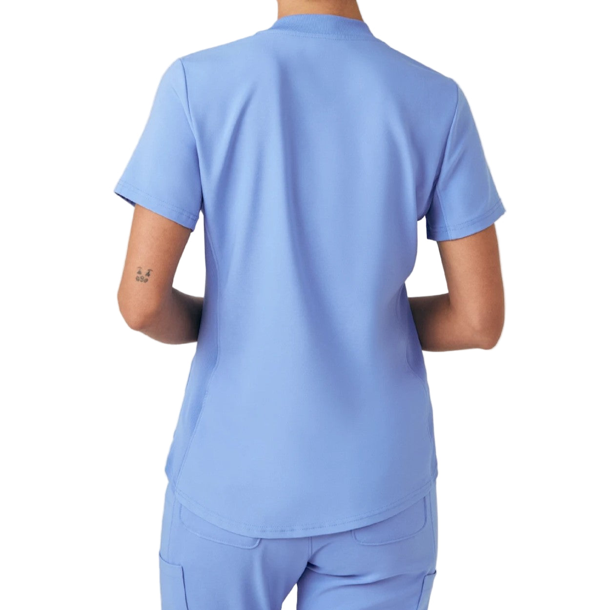 Ceil scrub top on a white background