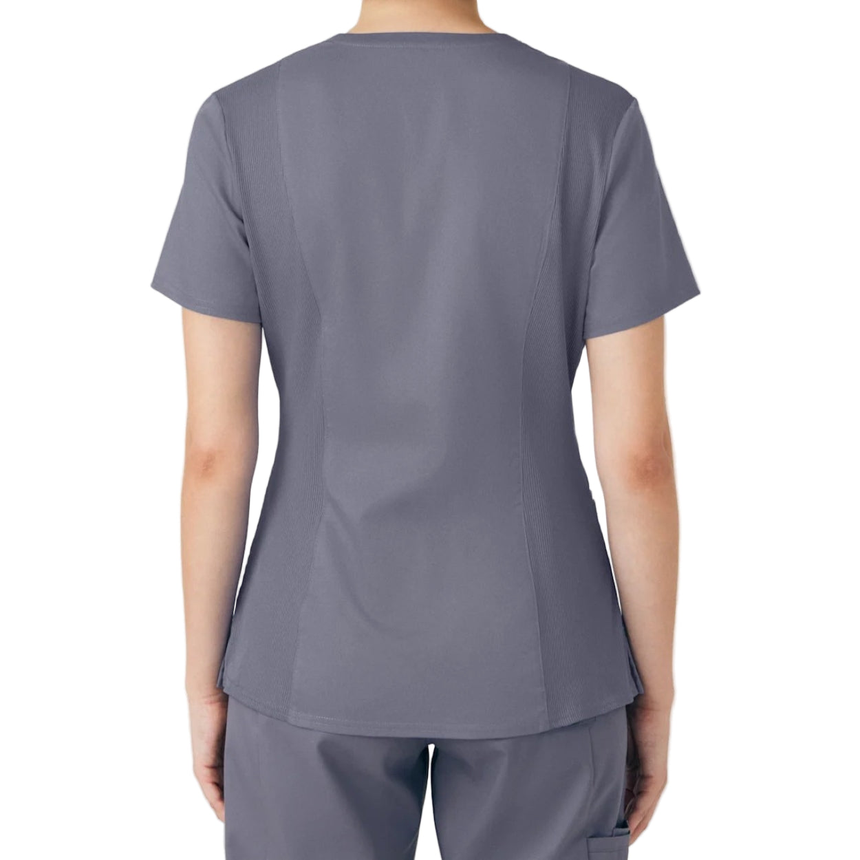 Steel scrub top on a white background
