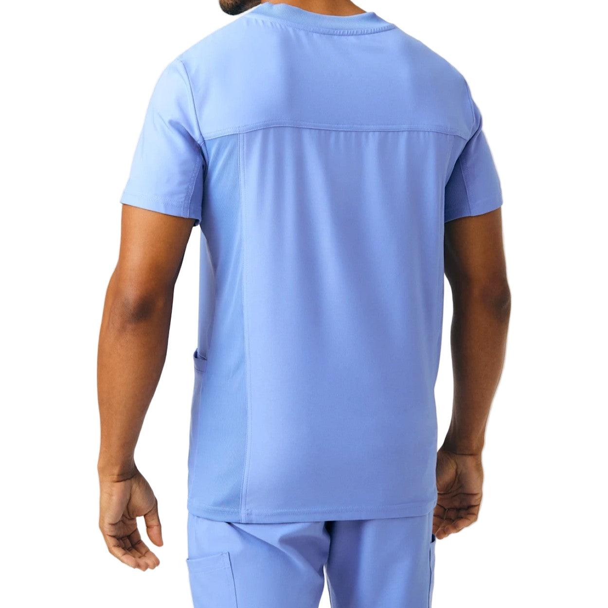 Ceil scrub top on a white background