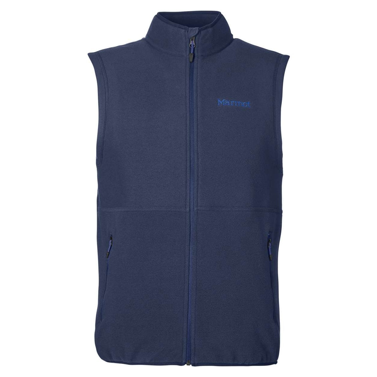 Arctic navy sweater vest on a white background
