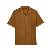 Duck brown polo shirt on a white background