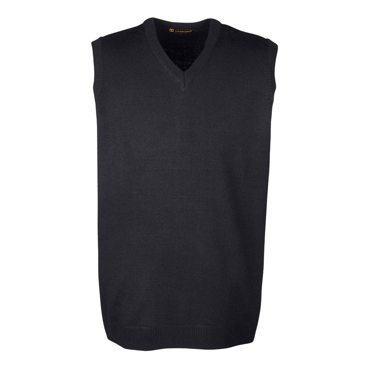 Black cardigan on a white background