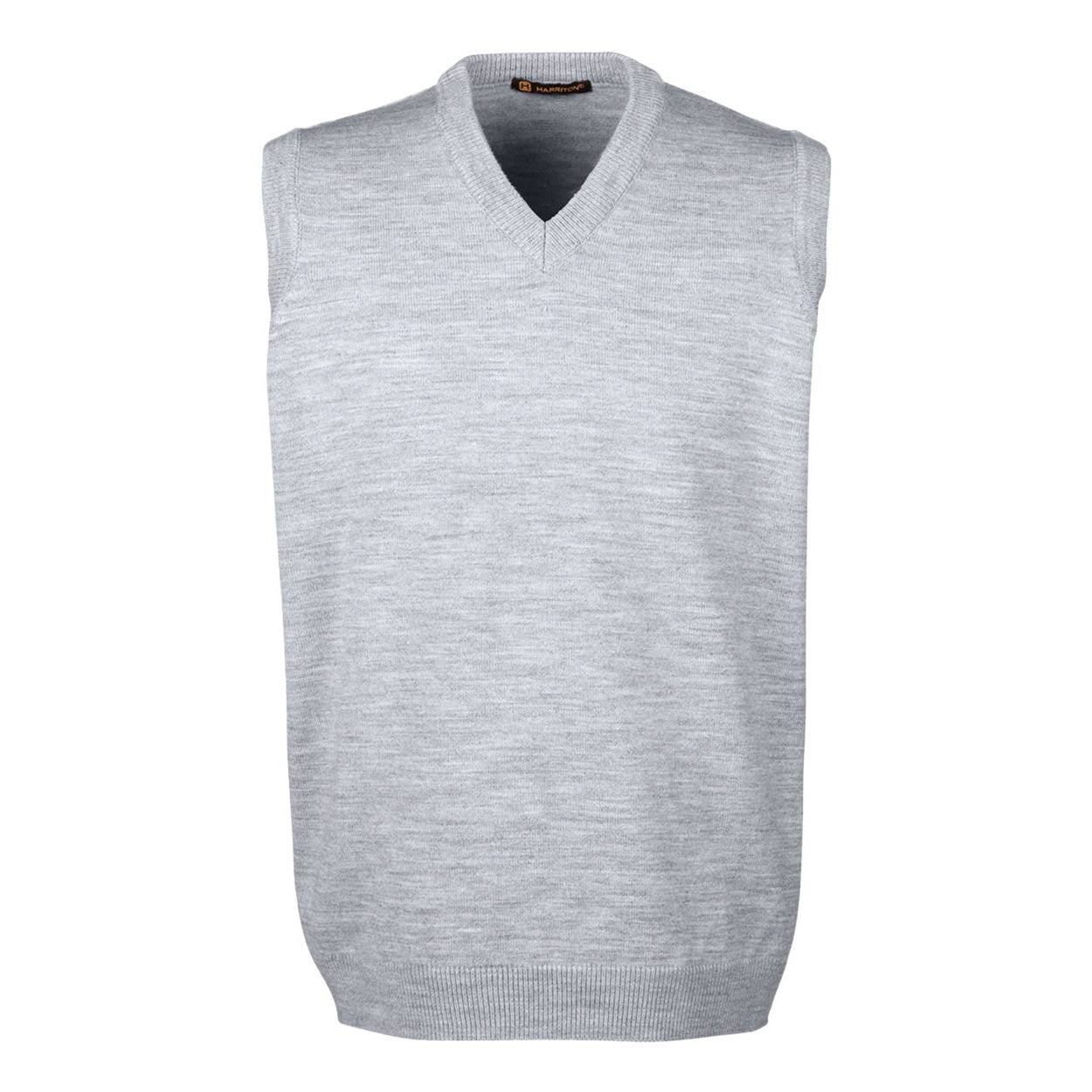 Grey heather cardigan on a white background