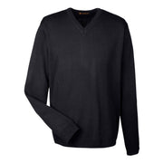 Black cardigan on a white background