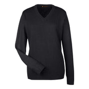 Black cardigan on a white background