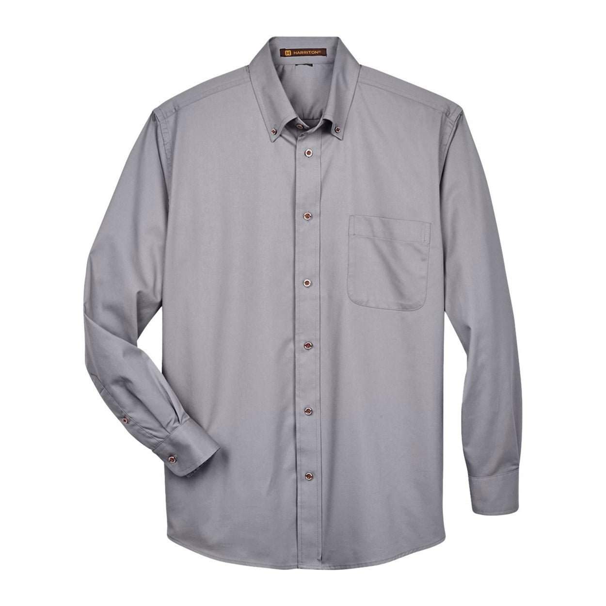 Dark grey shirt on a white background