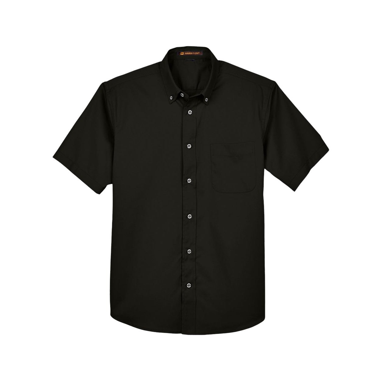 Black shirt on a white background