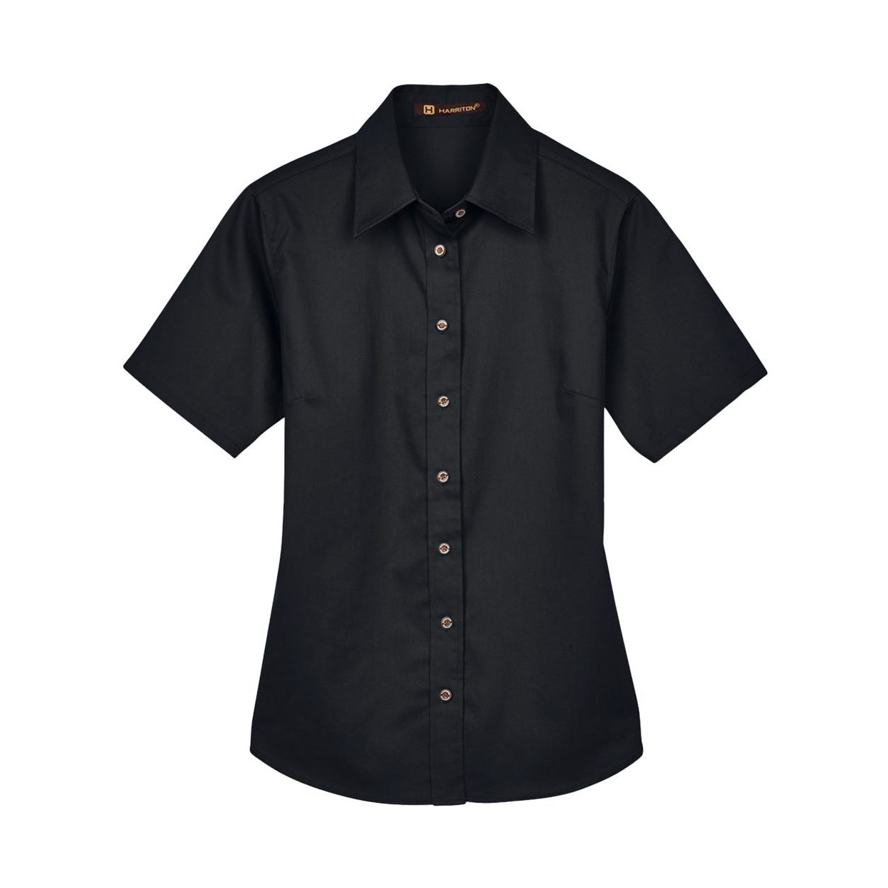 Black shirt on a white background