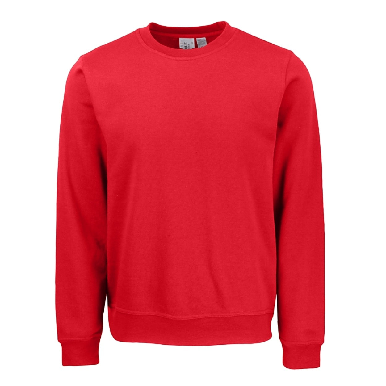 Red sweater on a white background