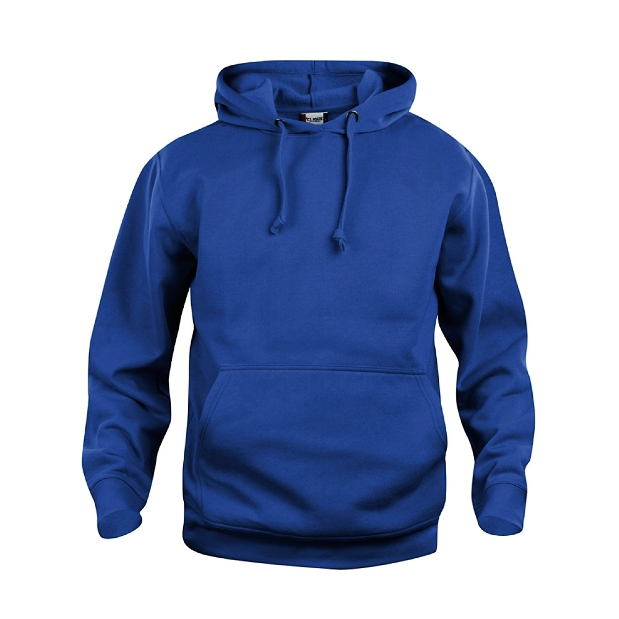 Blue sweater on a white background