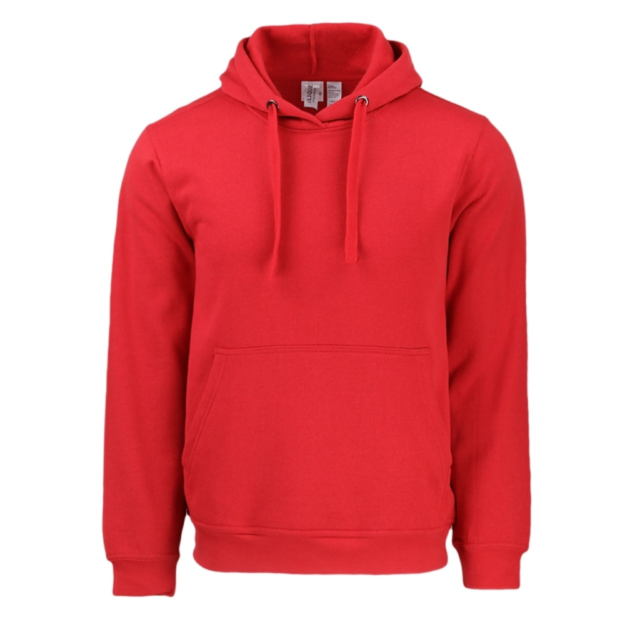 Red sweater on a white background