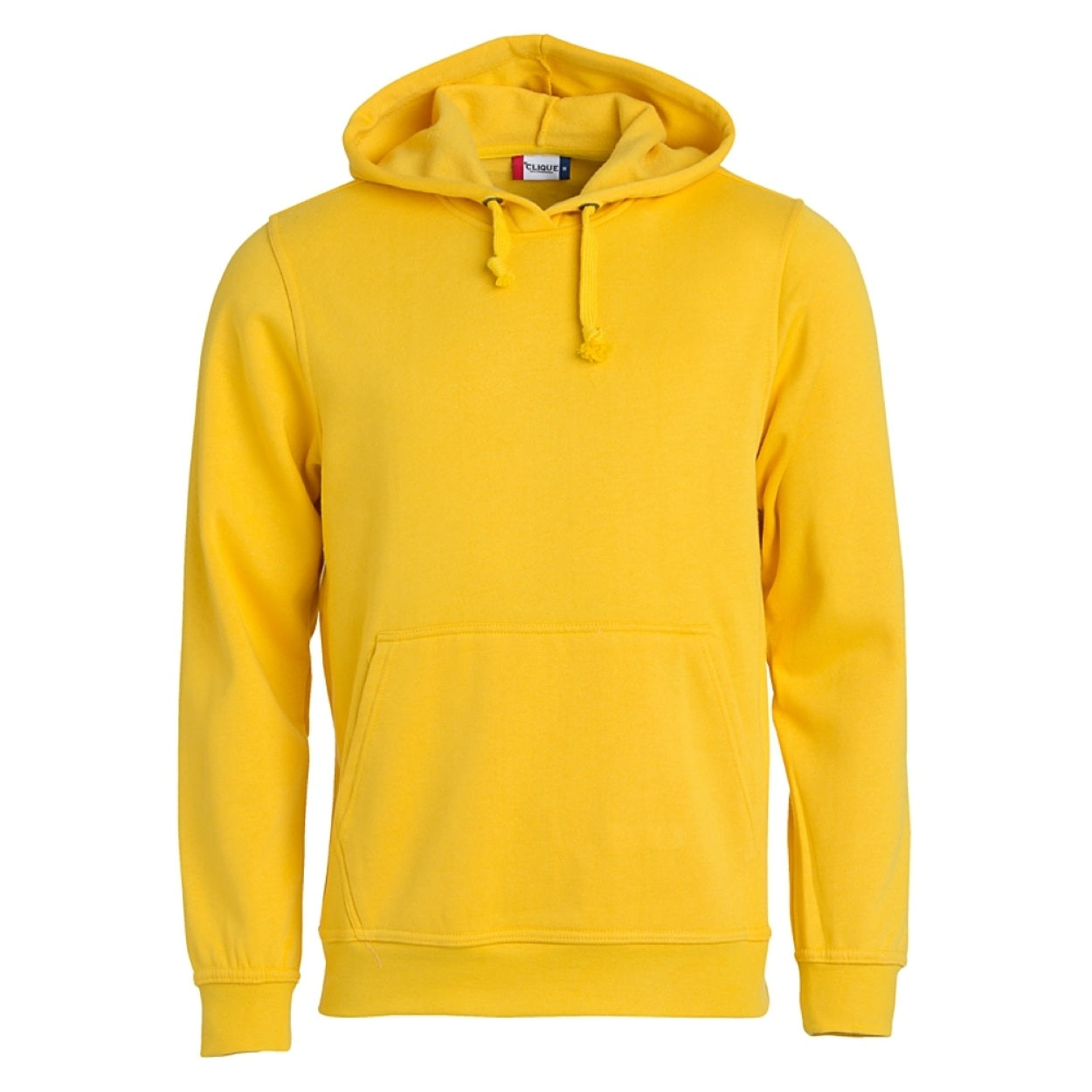 Yellow sweater on a white background