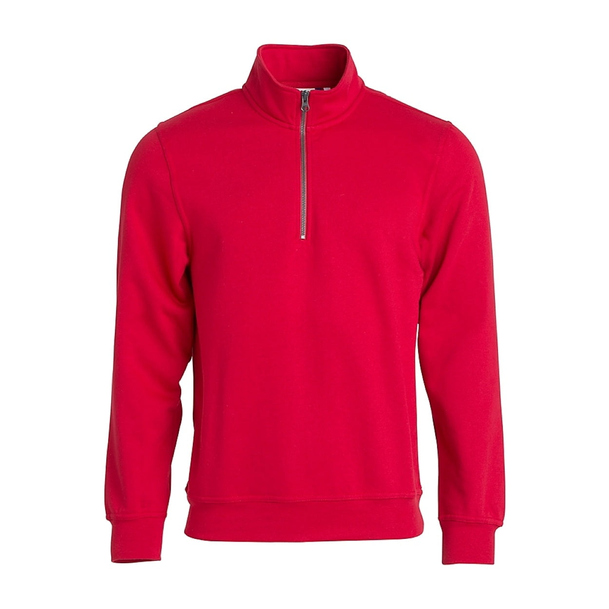 Red sweater on a white background