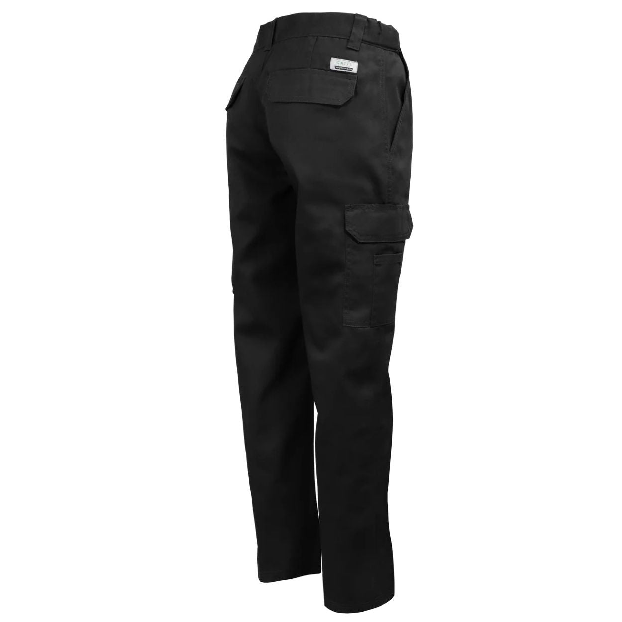 Black pants on a white background
