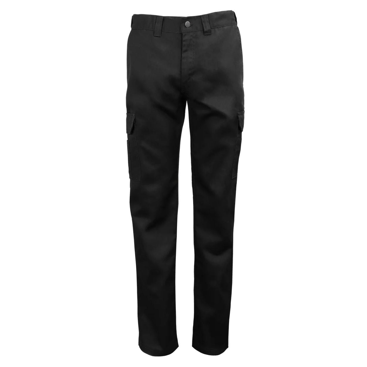 Black pants on a white background