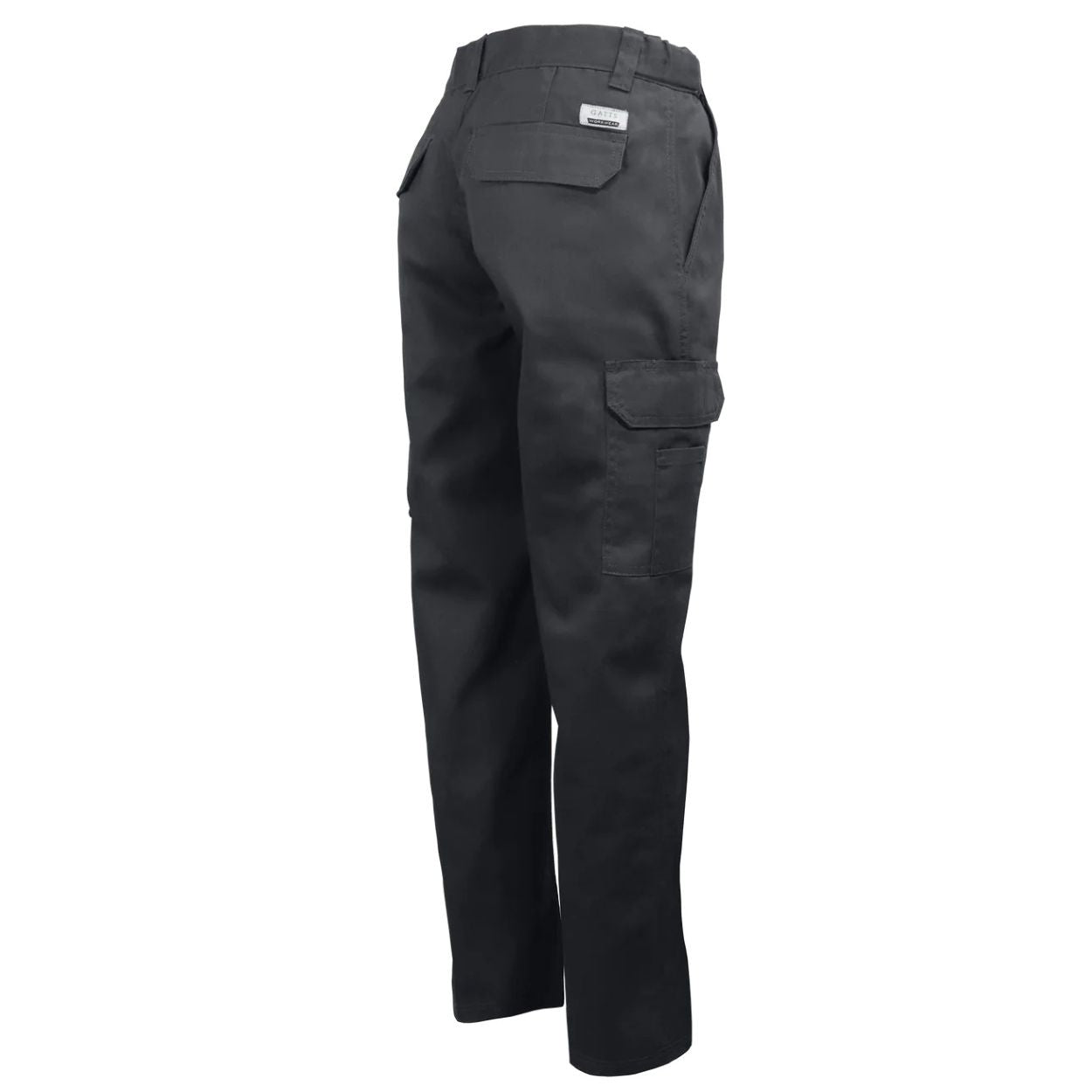 Grey pants on a white background
