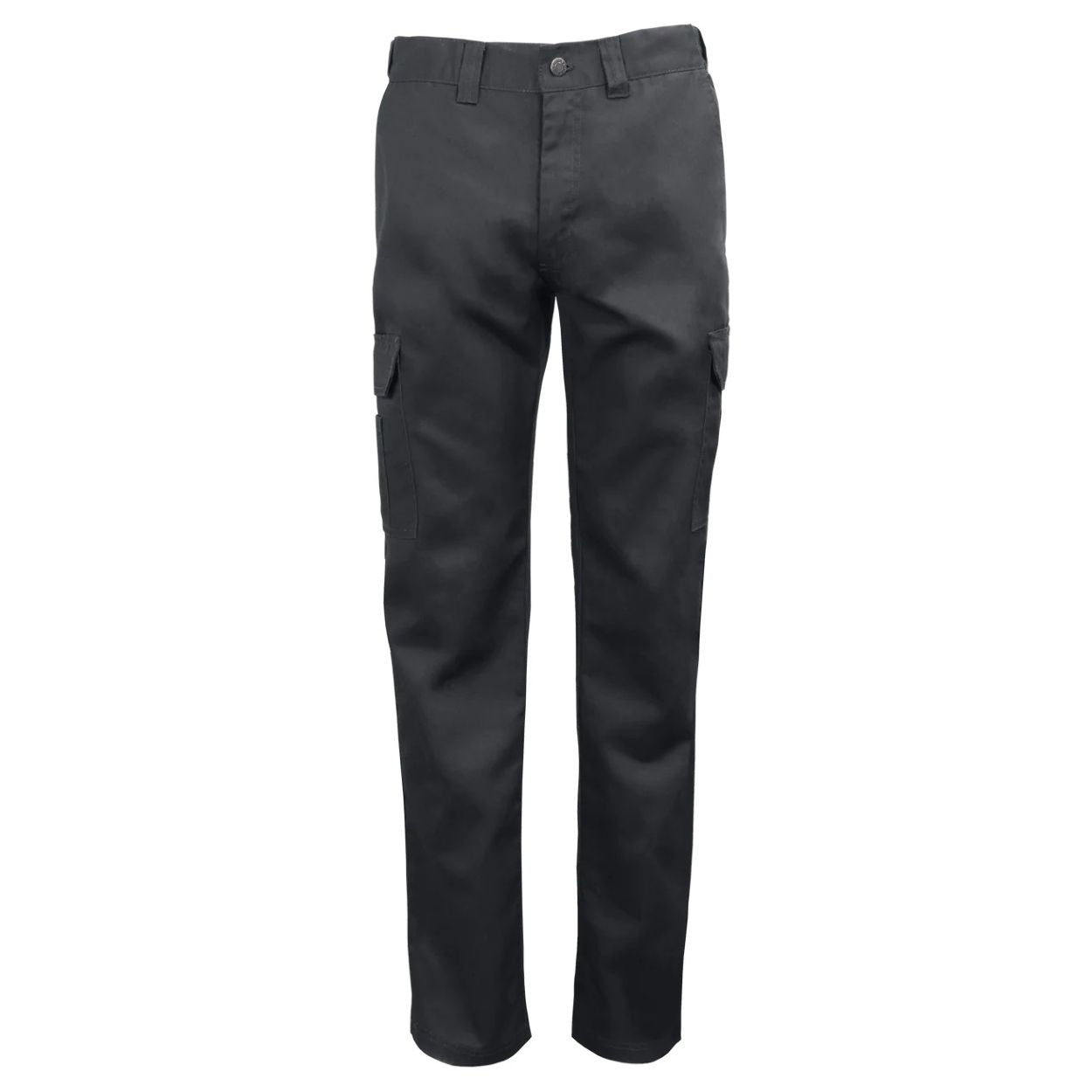 Grey pants on a white background