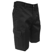 Black shorts on a white background
