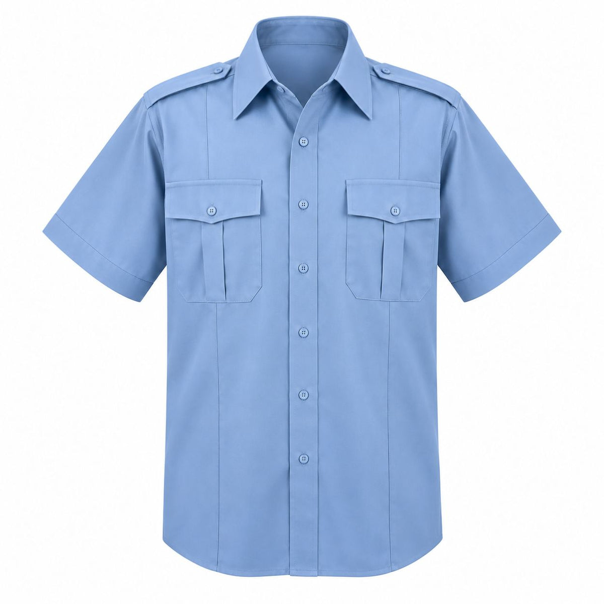 MS508 - Chemise militaire, polycoton, manches courtes, pour hommes
