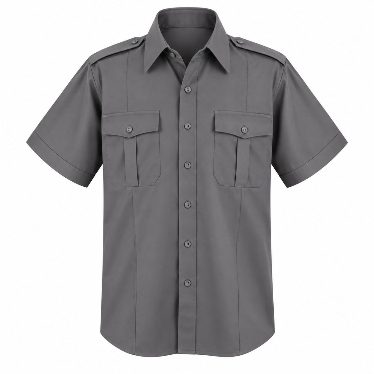 MS508 - Chemise militaire, polycoton, manches courtes, pour hommes