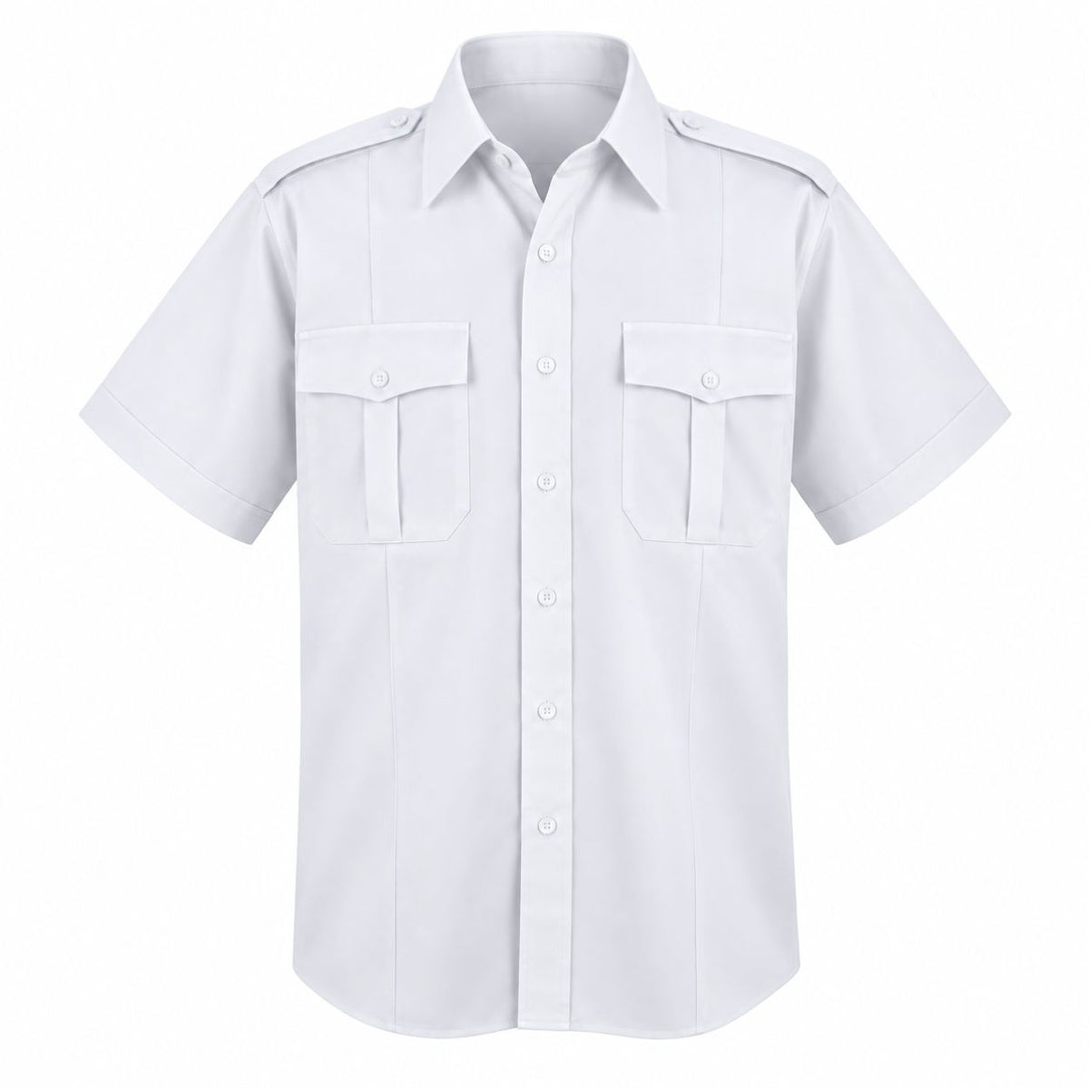 MS508 - Chemise militaire, polycoton, manches courtes, pour hommes