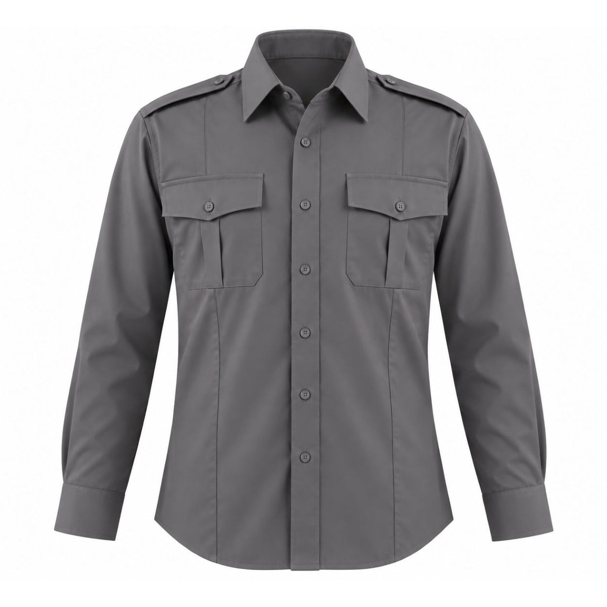 MS509 - Chemise militaire, polycoton, manches longues, pour hommes