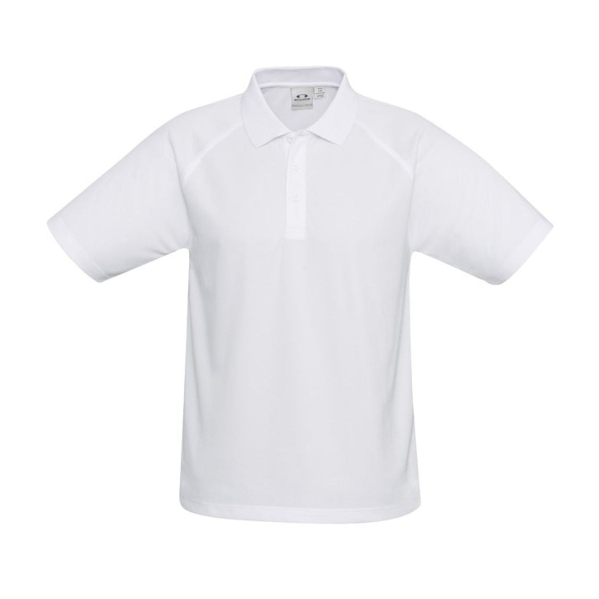 White polo on a white background