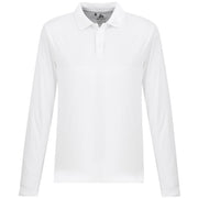 White polo on a white background