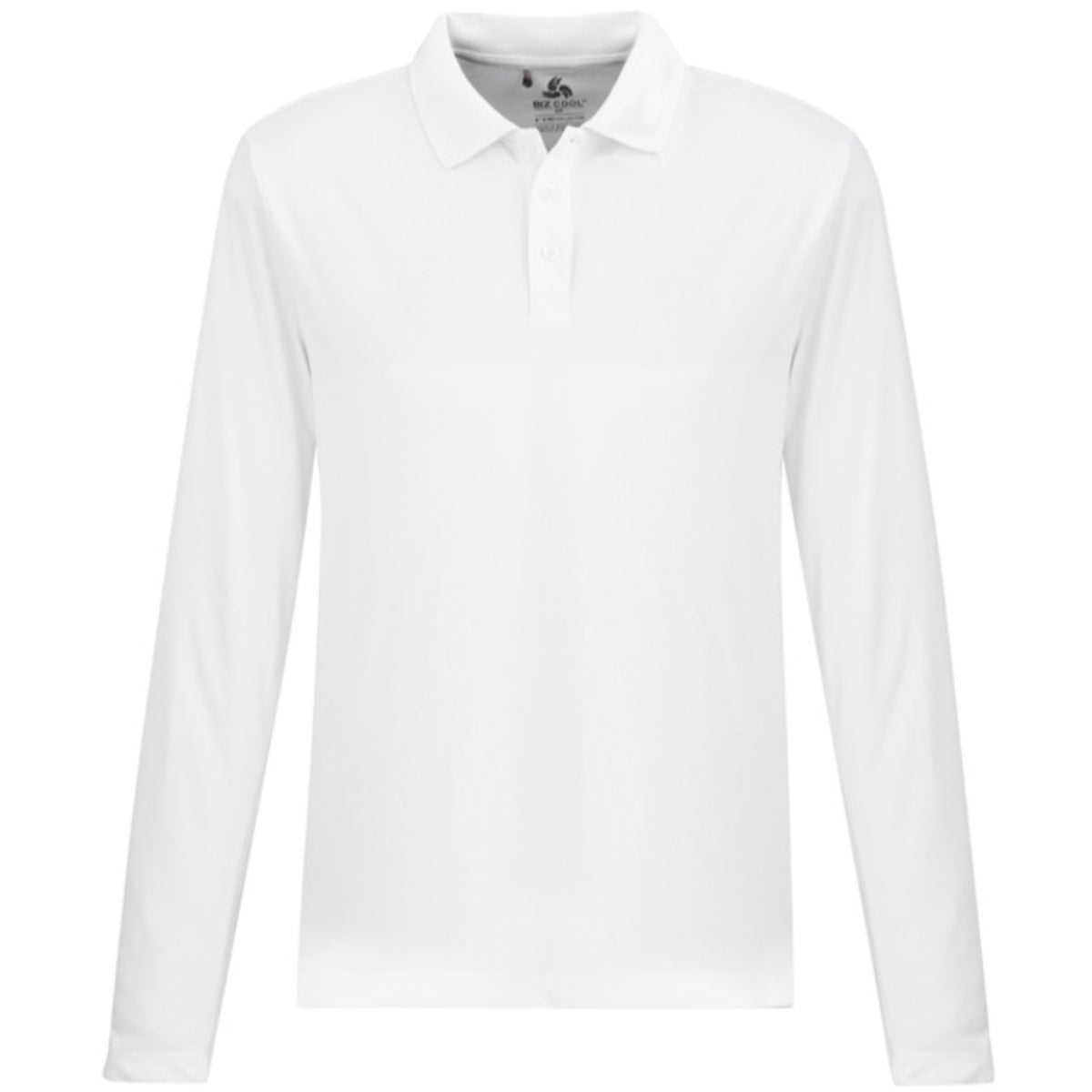 White polo on a white background