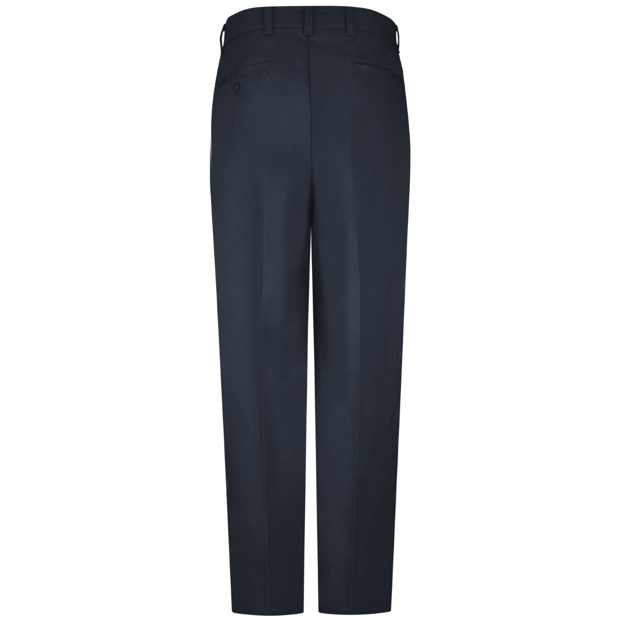 Dark navy pants on a white background