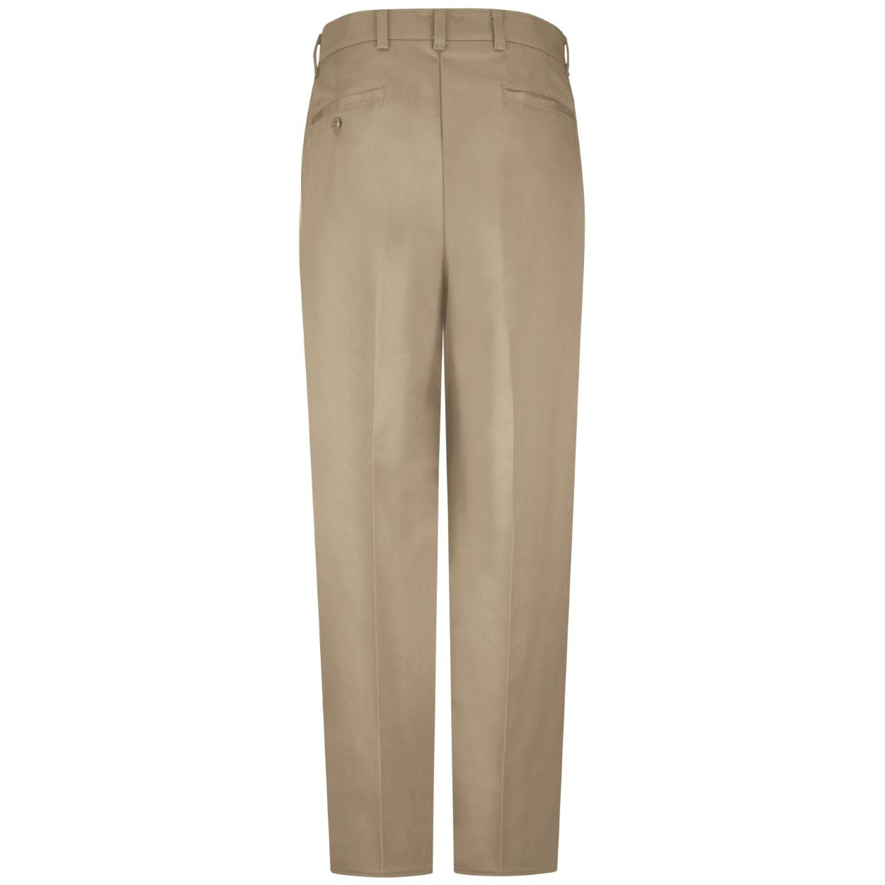 Khaki pants on a white background