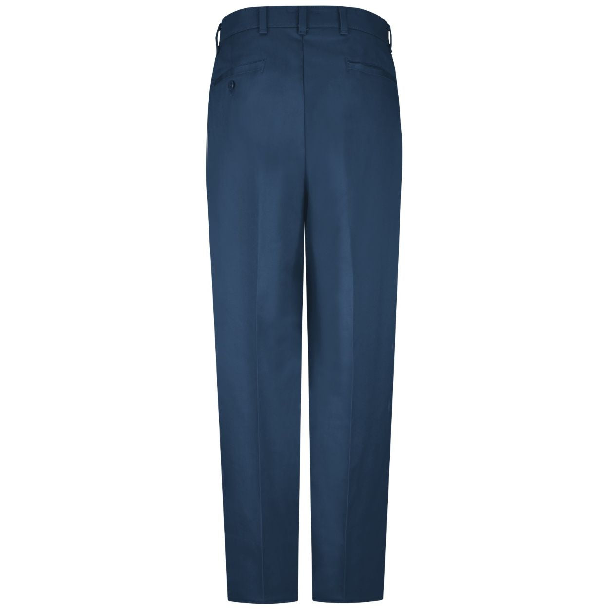 Navy pants on a white background
