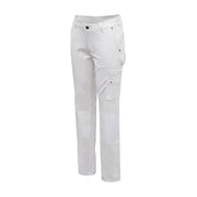 White pants on a white background