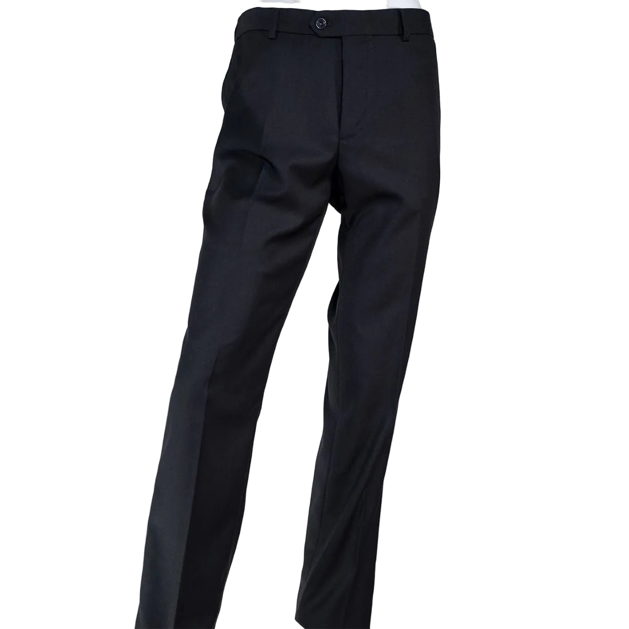 Black pants on a white background
