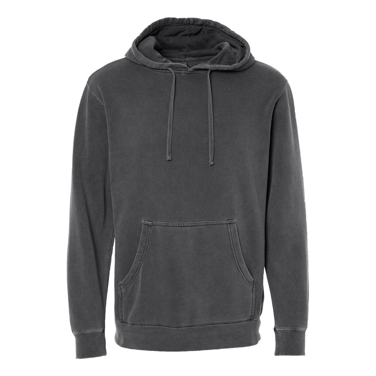 Pigment black sweater on a white background