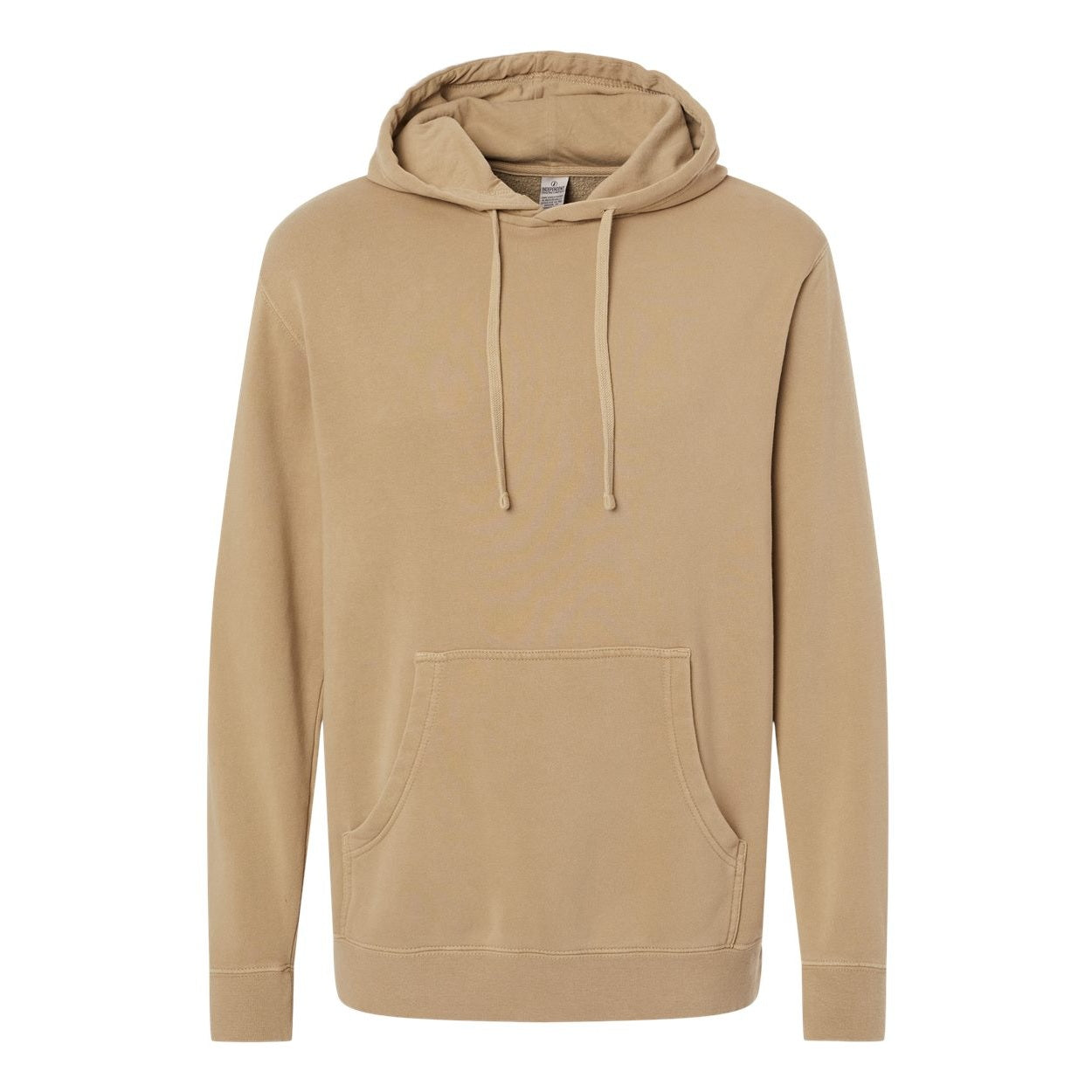 Pigment sandstone sweater on a white background