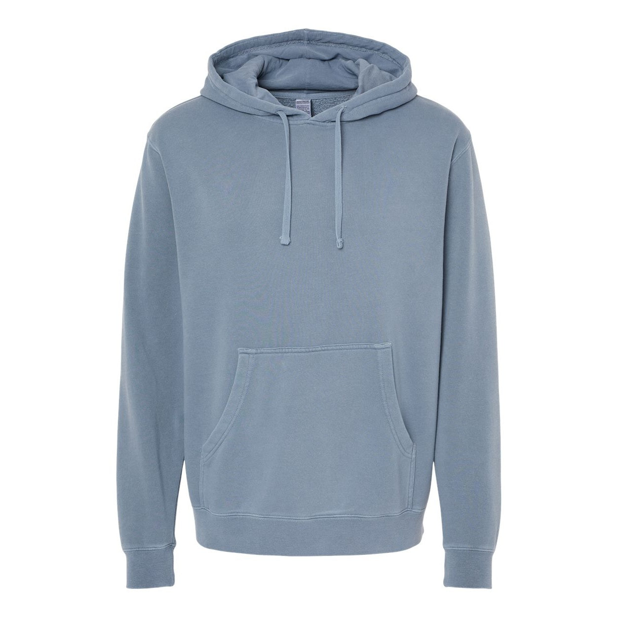 Pigment slate blue sweater on a white background
