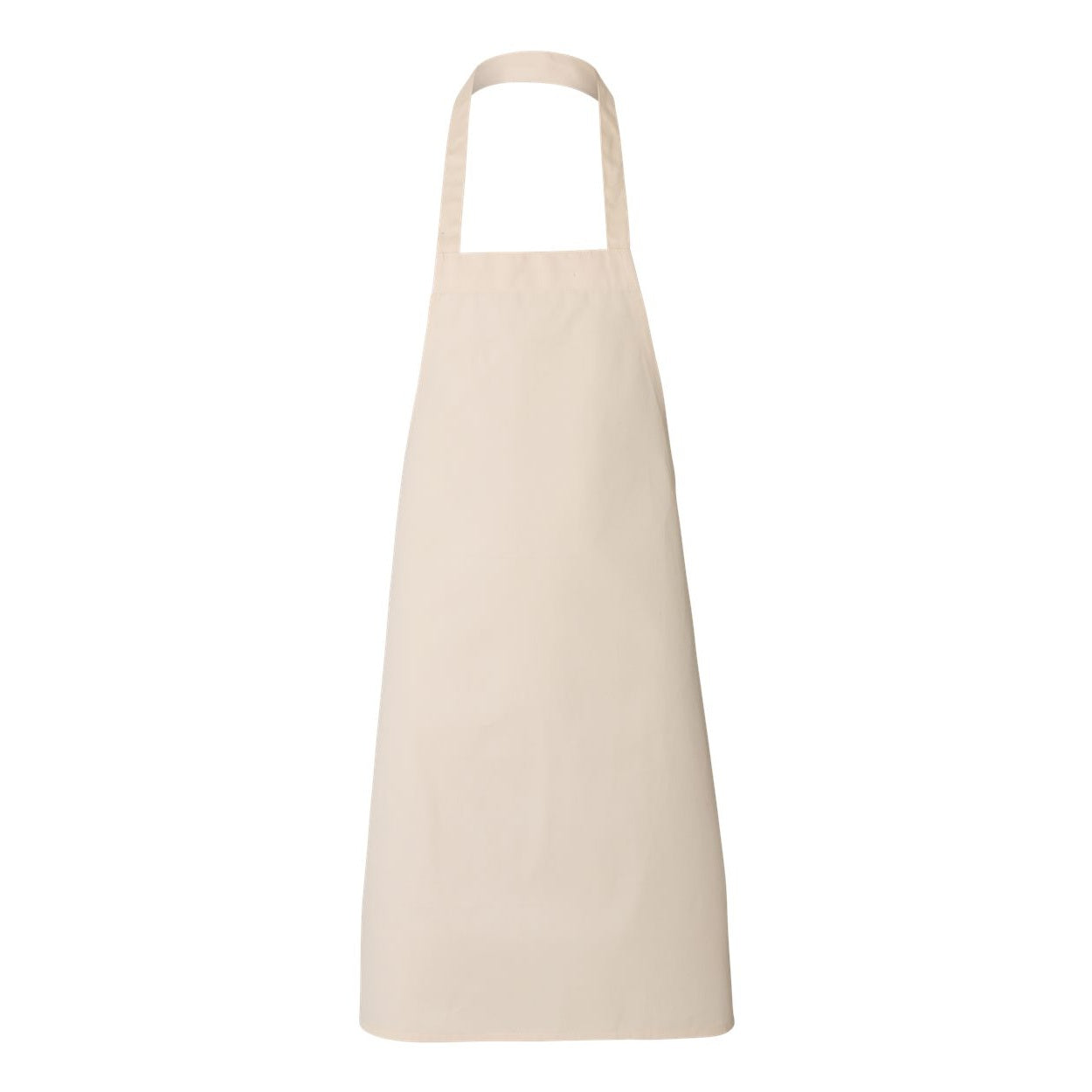 Natural apron on a white background