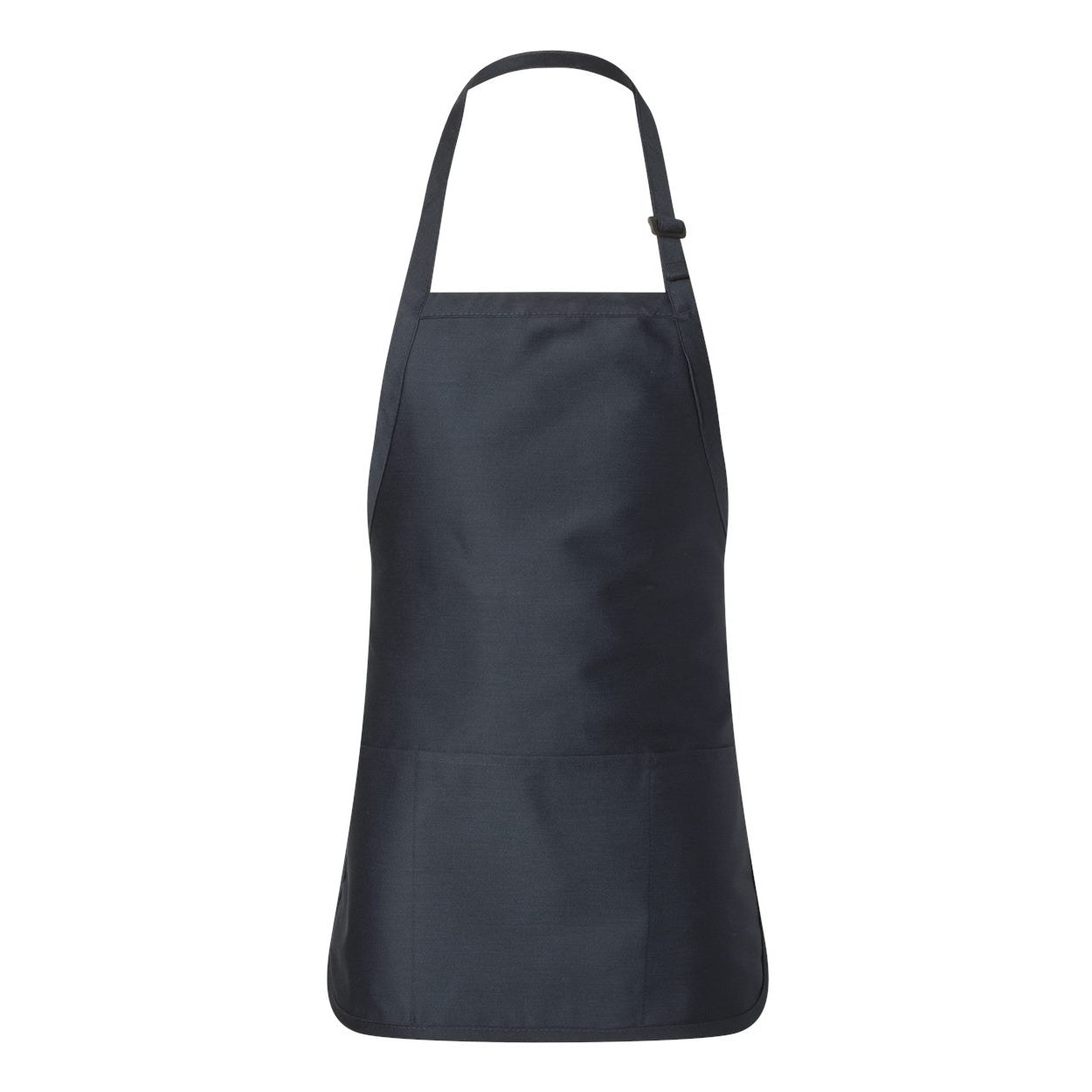 Navy apron on a white background