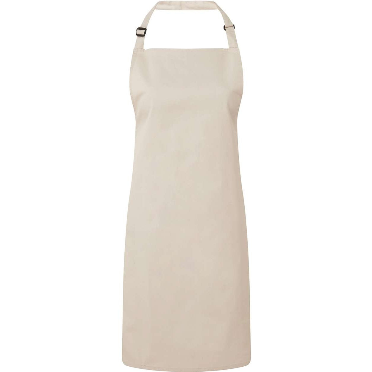 Natural apron on a white background