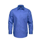 Blue shirt on a white background