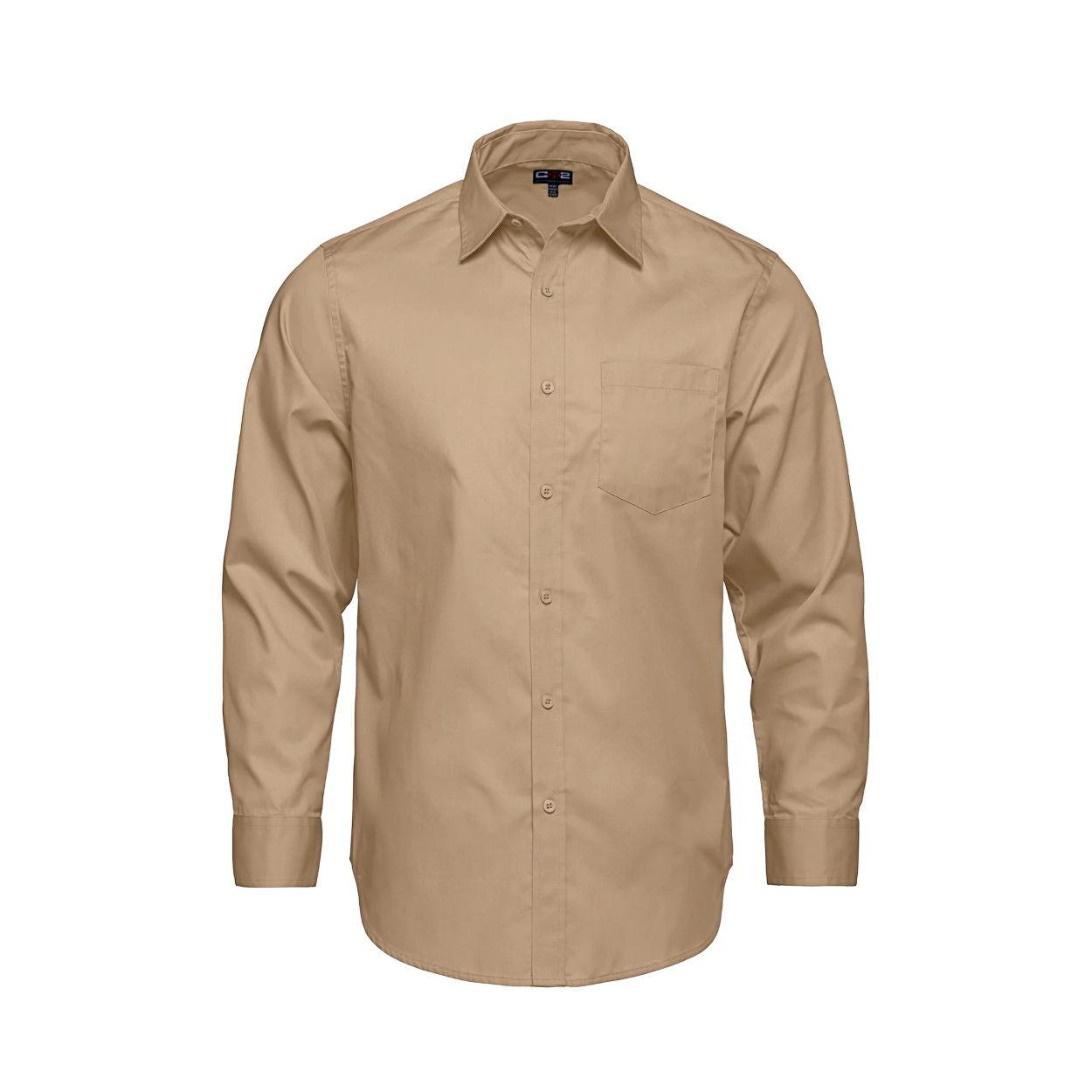 Sand shirt on a white background