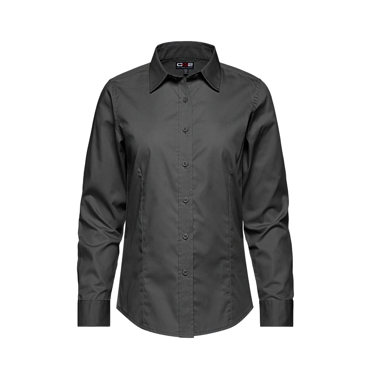 Grey shirt on a white background